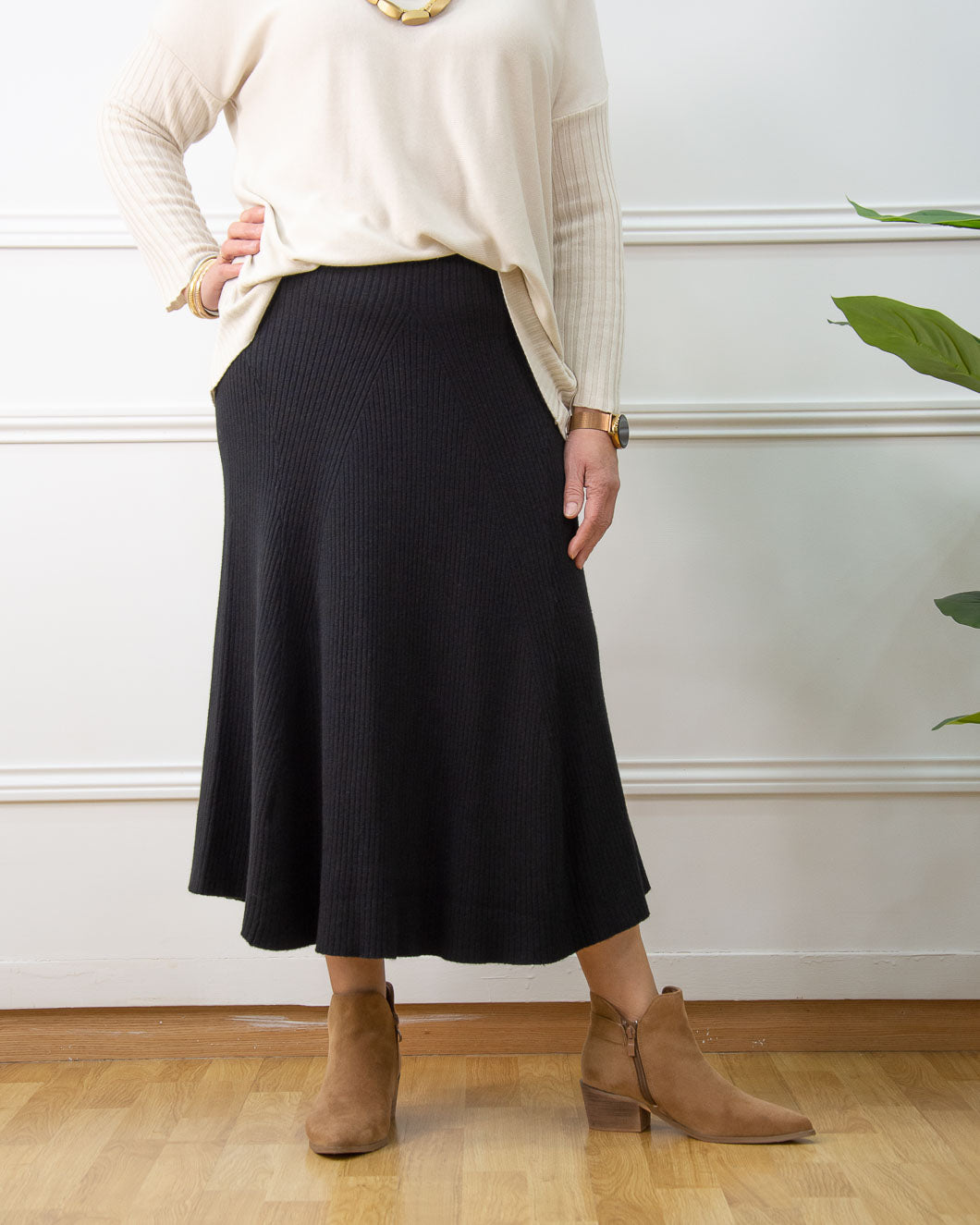 FALDA CLAUDIA NEGRO