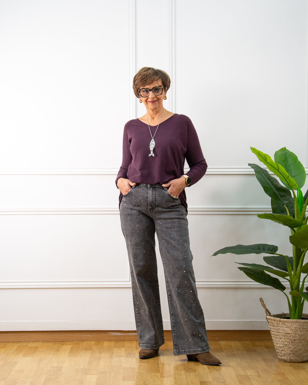 JERSEY BEA BERENJENA