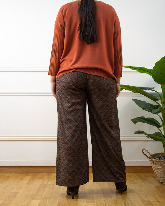 PANTALÓN LOLA GALES MARRÓN