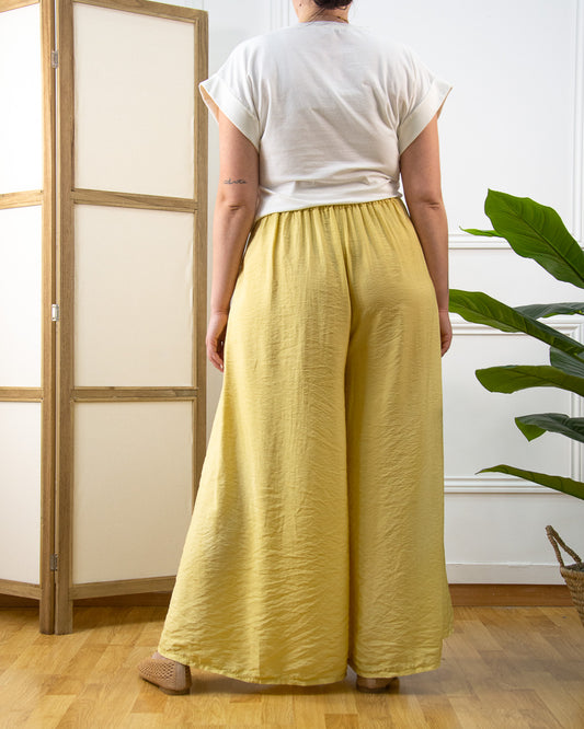 PANTALÓN AIRE MOSTAZA