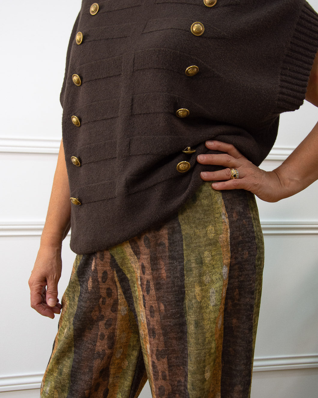 PANTALÓN CELINE MARRÓN