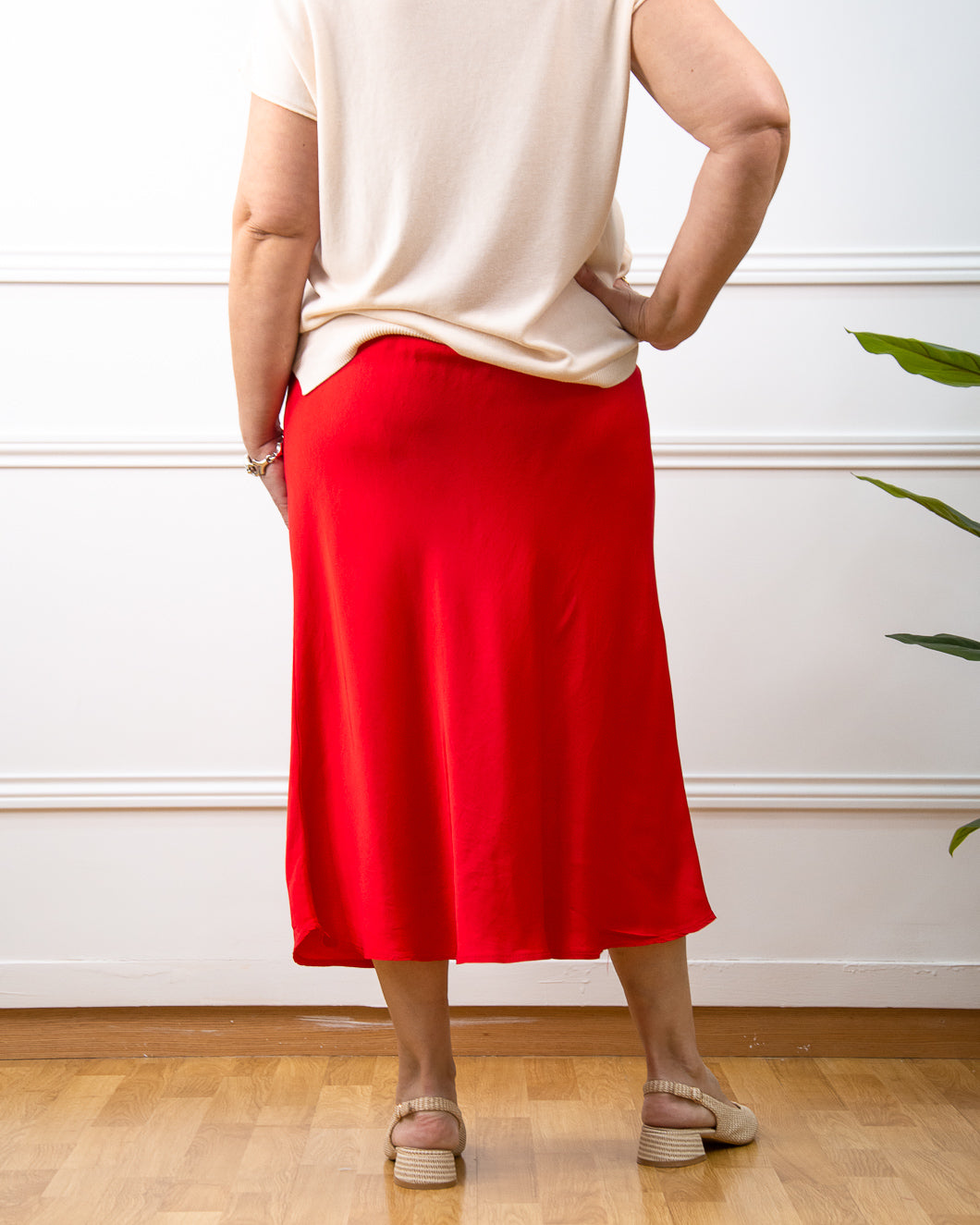 FALDA DION ROJO