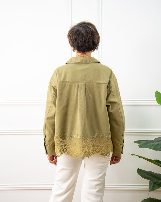 CHAQUETA KIARA VERDE KAKI