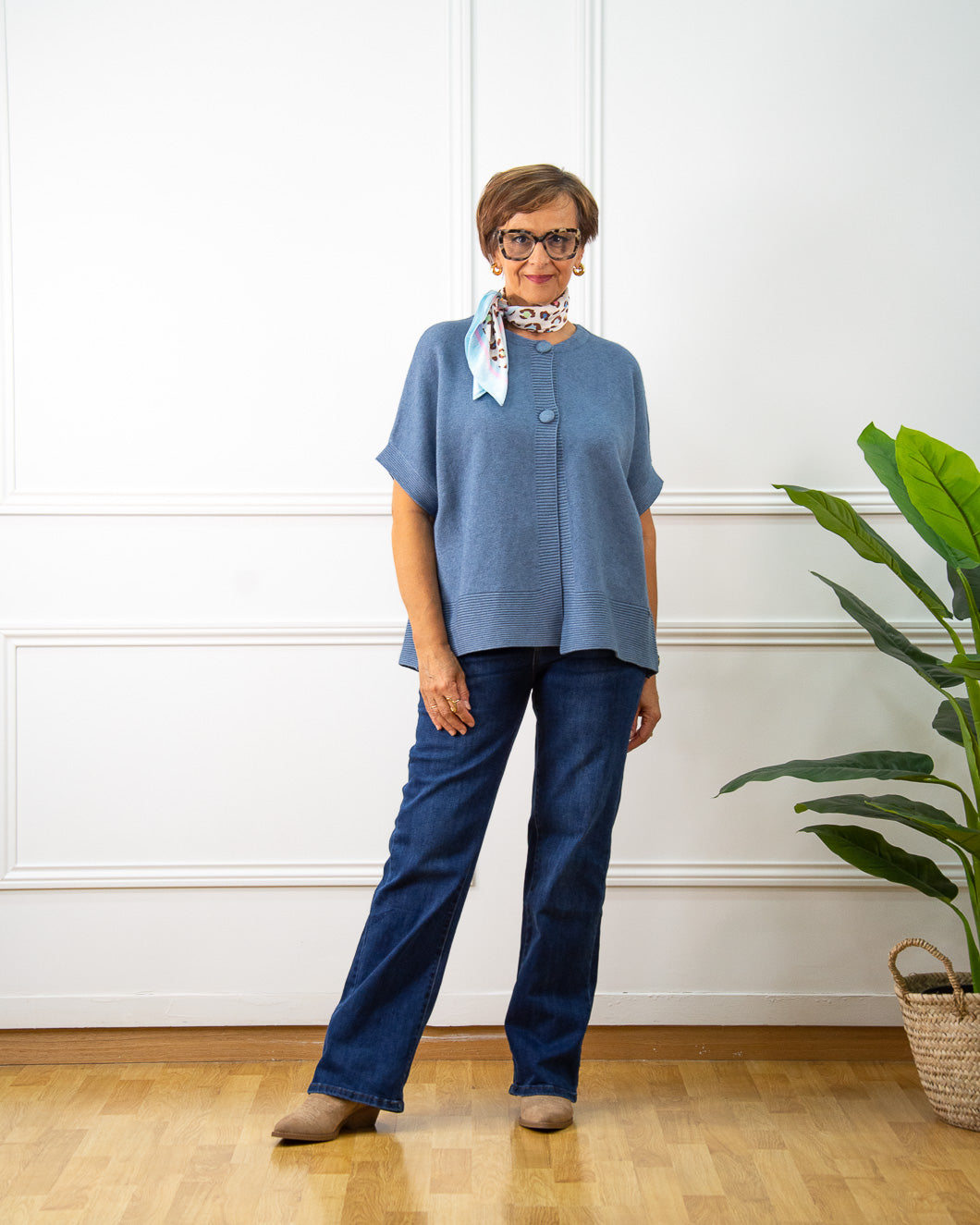 CHAQUETA NAOMI AZUL VAQUERO