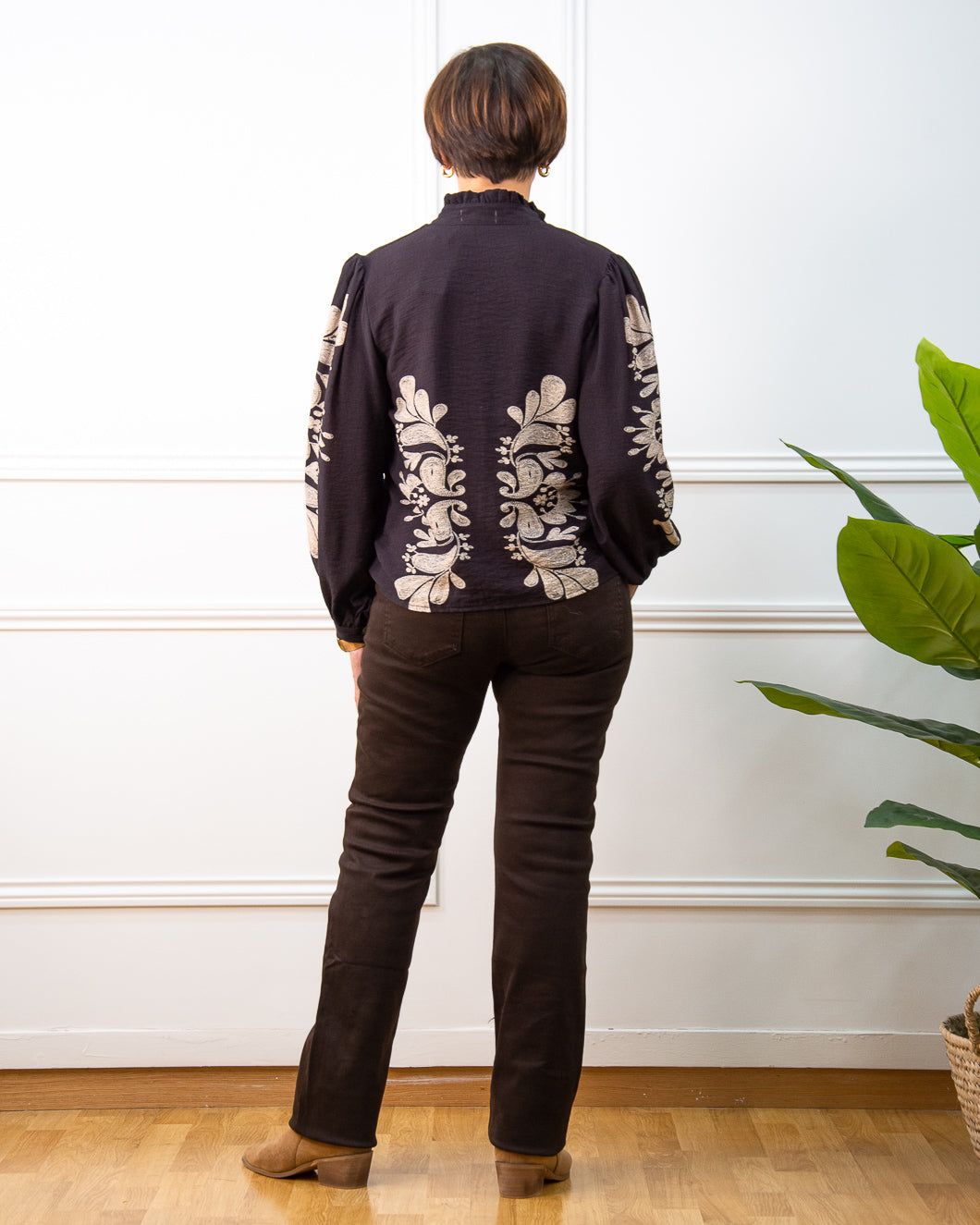 BLUSA PRAGA CHOCOLATE