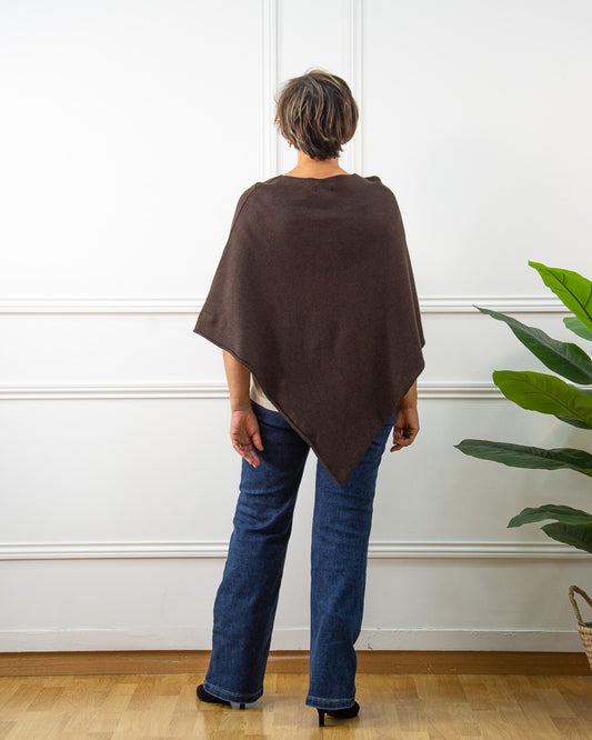 PONCHO KIKA MARRÓN