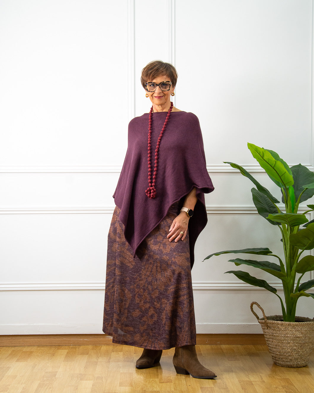 PONCHO KIKA BERENJENA