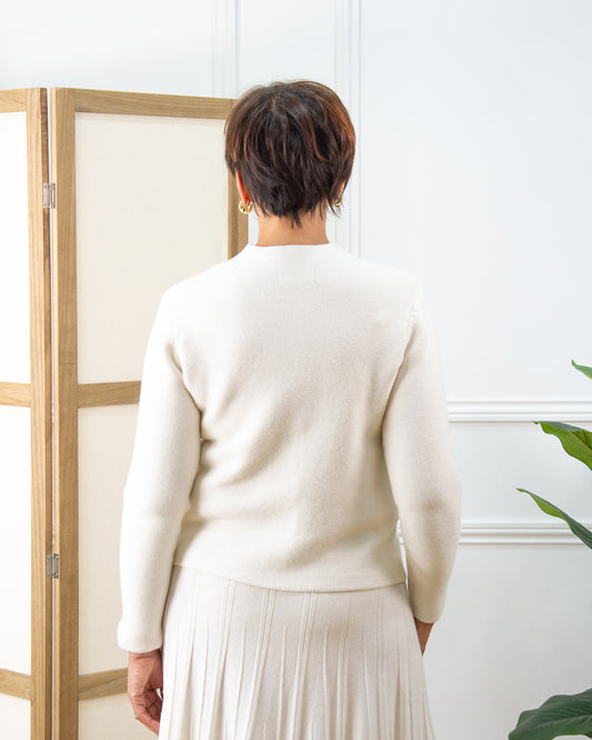 CHAQUETA BRIANA BLANCO ROTO