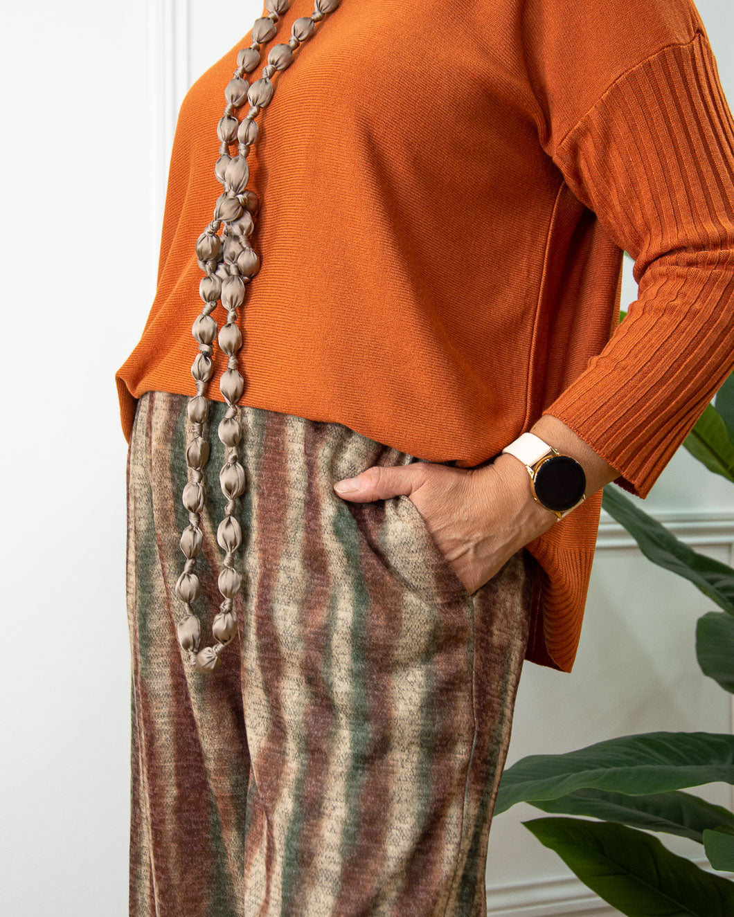 PANTALÓN ZEBRA MARRÓN