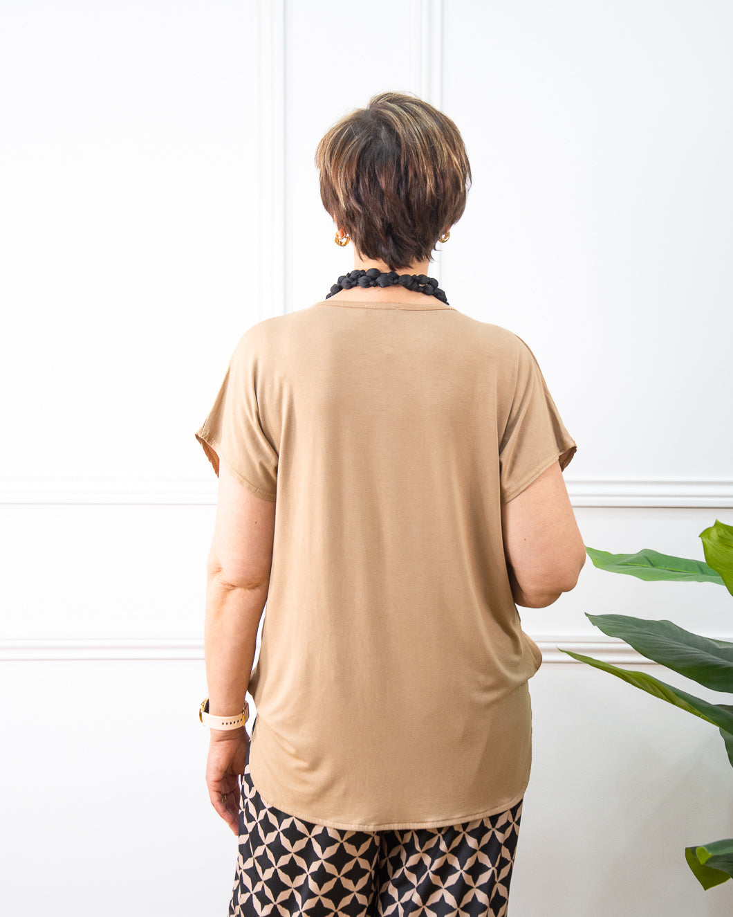 BLUSA PALMIRA CAMEL