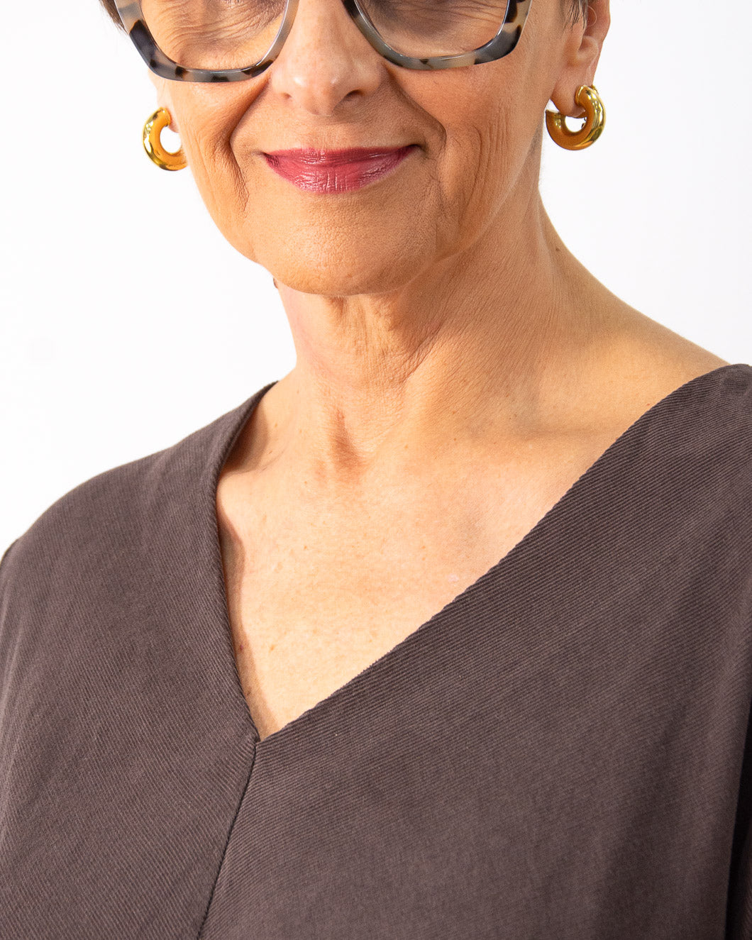 VESTIDO PANA MARRÓN