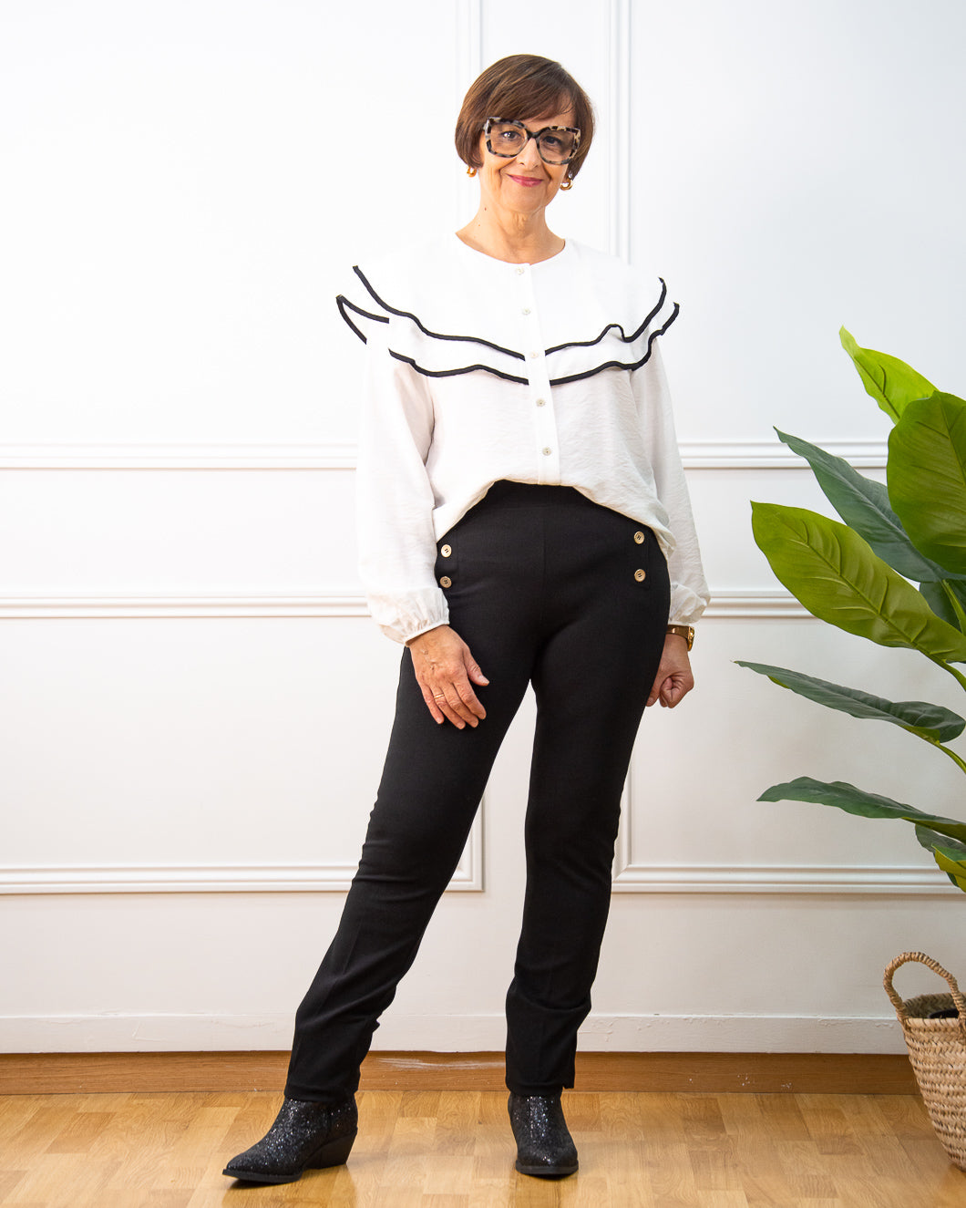 BLUSA VIVOS BLANCA