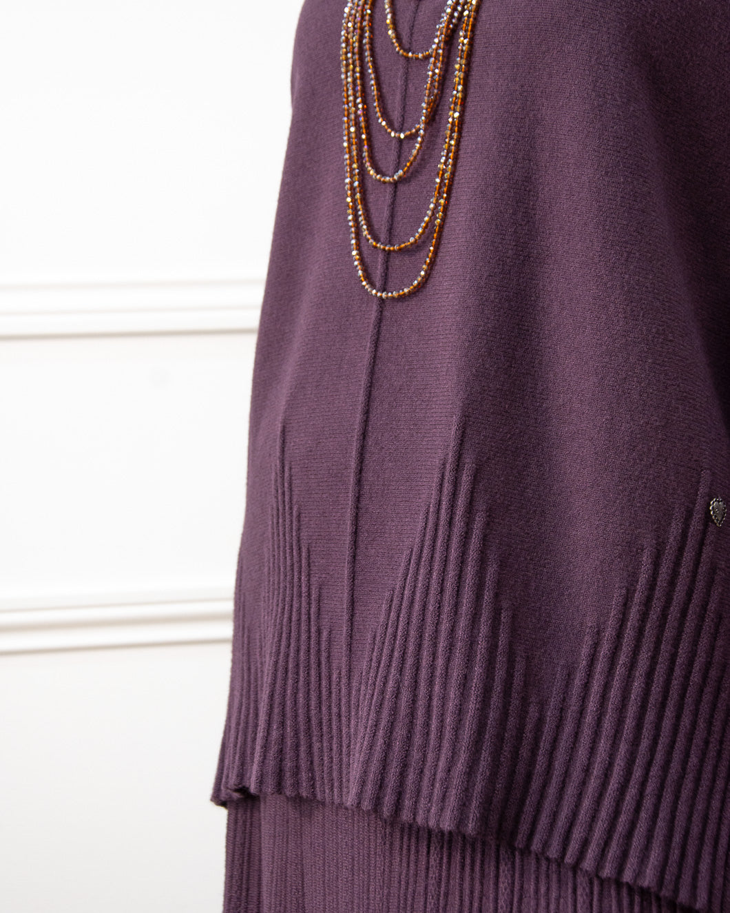 JERSEY PIRÁMIDES BERENJENA