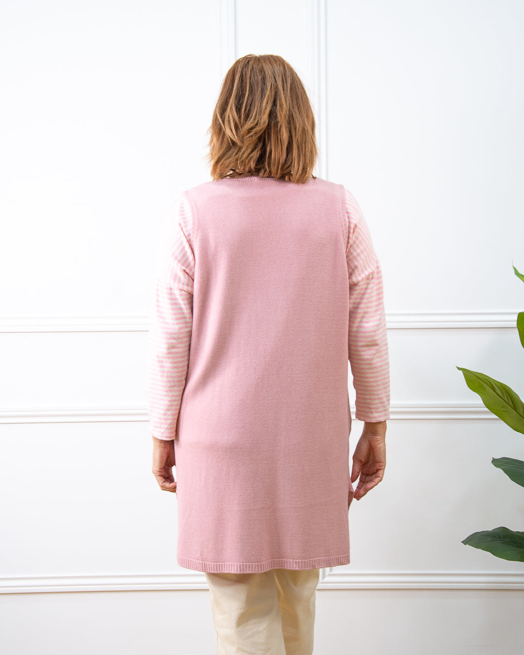 CHALECO TRIBECA ROSA