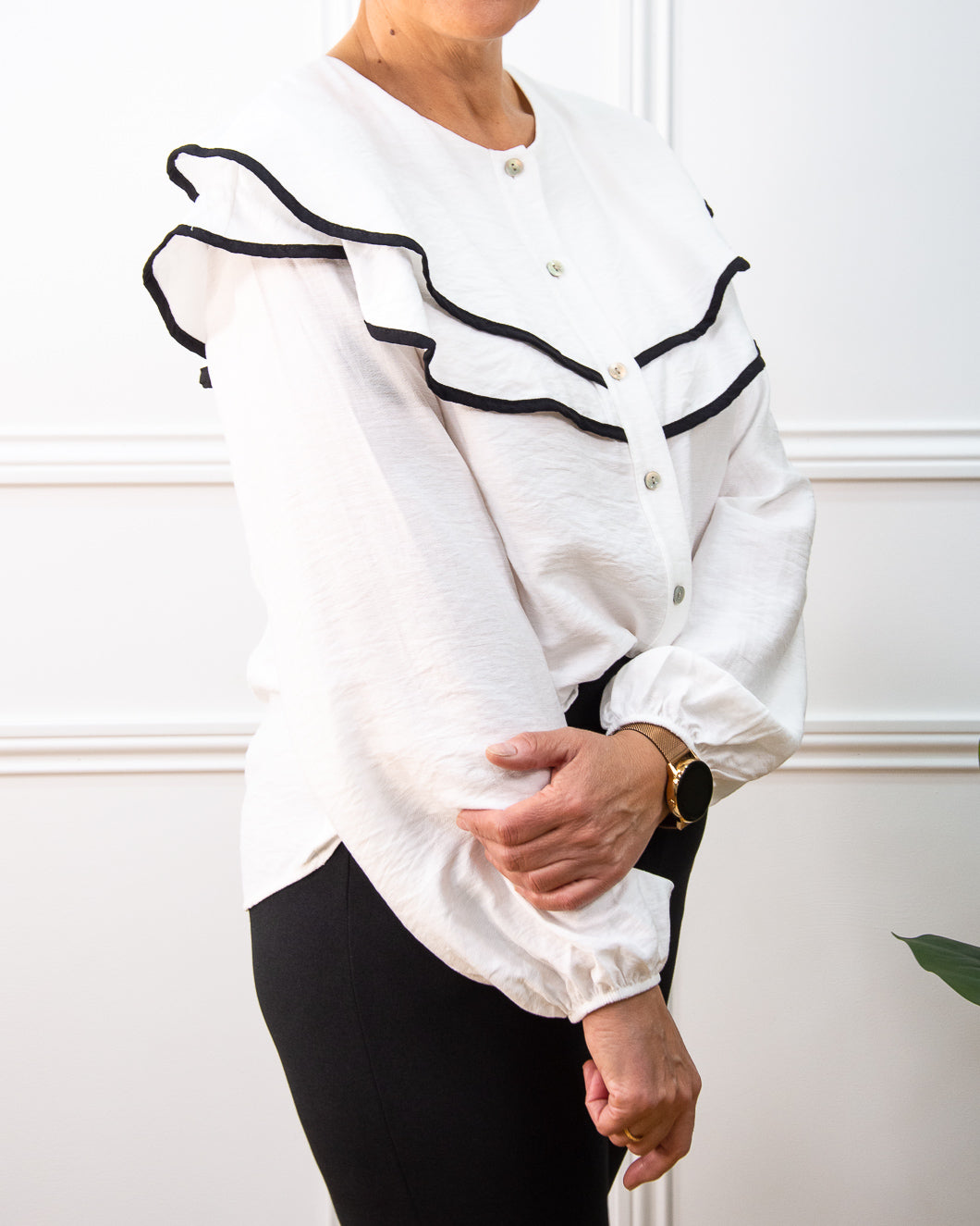 BLUSA VIVOS BLANCA