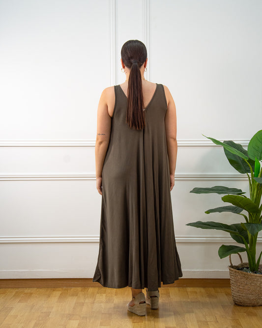 VESTIDO VERONA CHOCOLATE