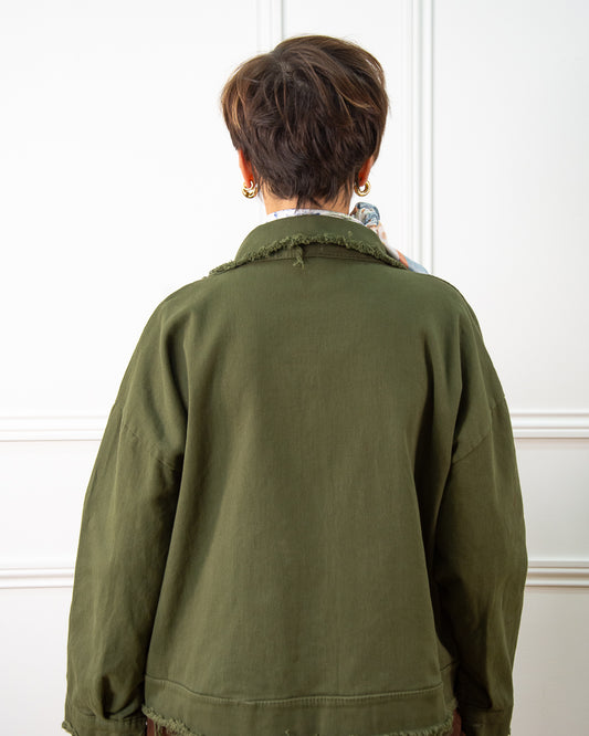 CHAQUETA ESTRELLA KAKI