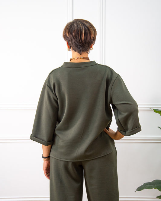 CAMISETA CHANDALL KAKI