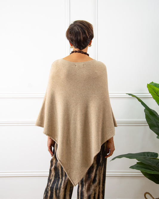 PONCHO KIKA CAMEL