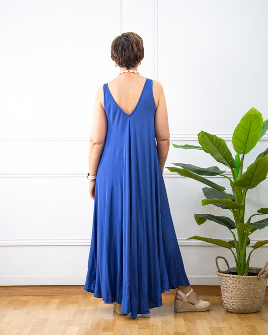 VESTIDO VERONA AZUL ELÉCTRICO