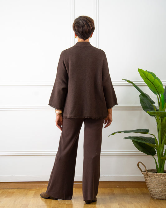 CHAQUETA AURORA MARRÓN