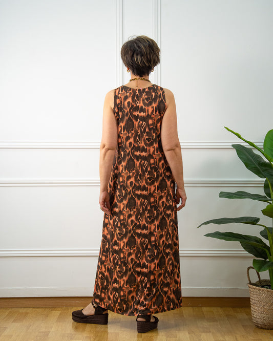 VESTIDO BRUNA MARRÓN