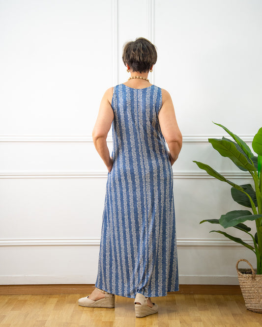 VESTIDO ESENCIA AZUL VAQUERO