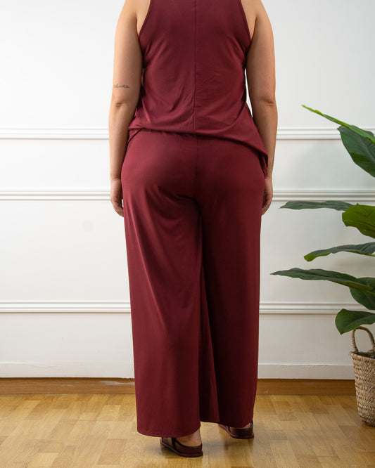 PANTALÓN LOLA GRANDE BURDEOS