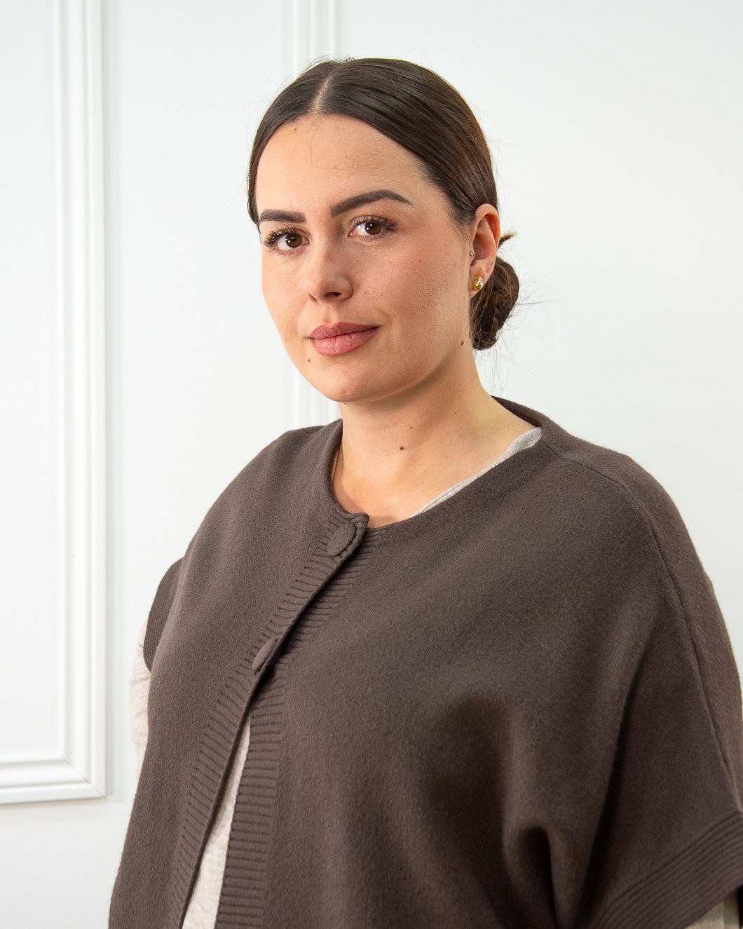 CHAQUETA DEMI MARRÓN