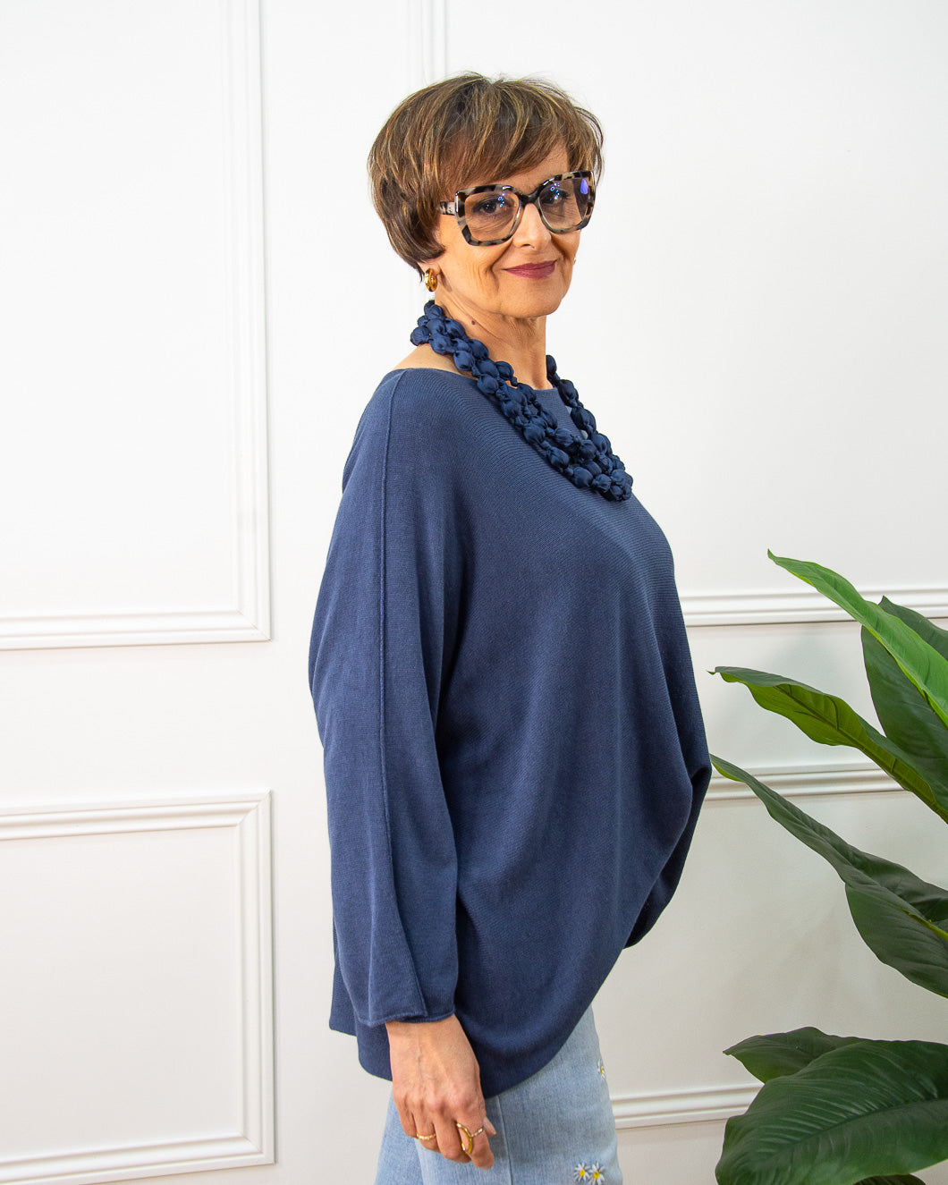 JERSEY FIONA AZUL MARINO