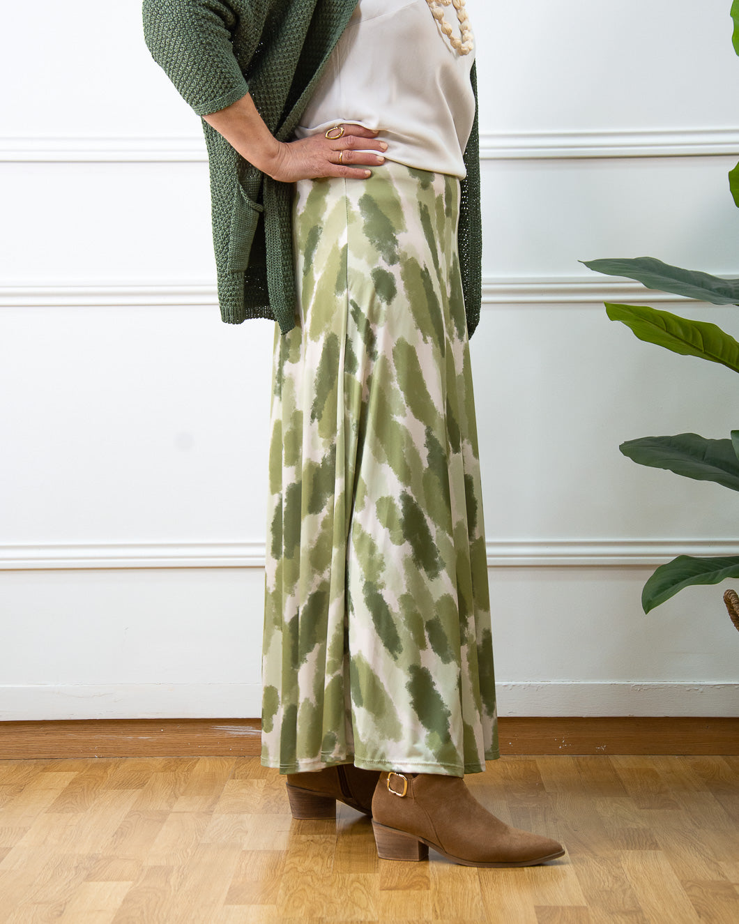 FALDA SOPHIA VERDE