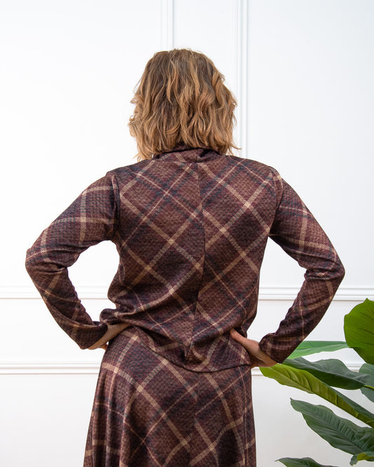 JERSEY ESCOCÉS GRANATE