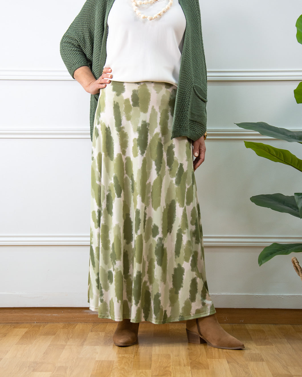 FALDA SOPHIA VERDE