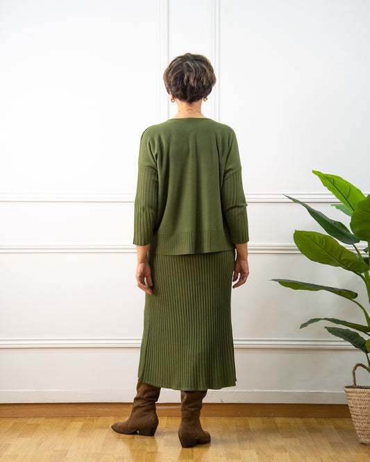 CONJUNTO PENNY VERDE KAKI