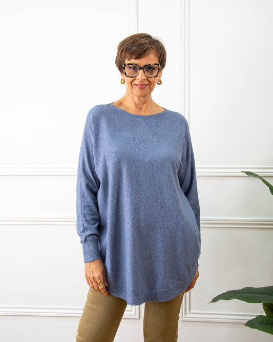 JERSEY ABBY AZUL VAQUERO