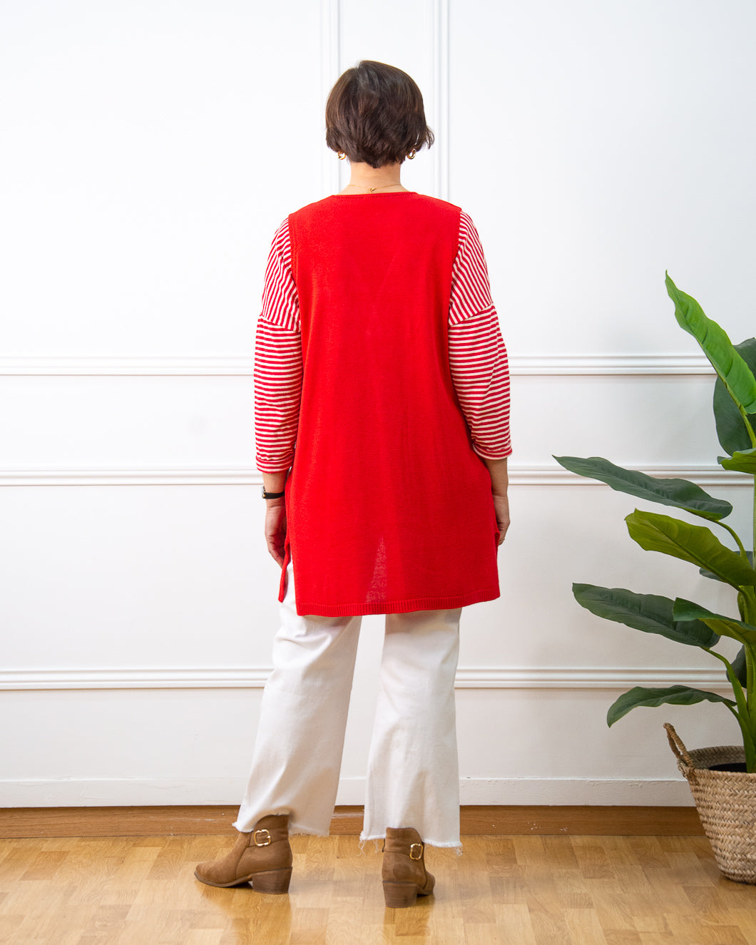 CHALECO TRIBECA ROJO