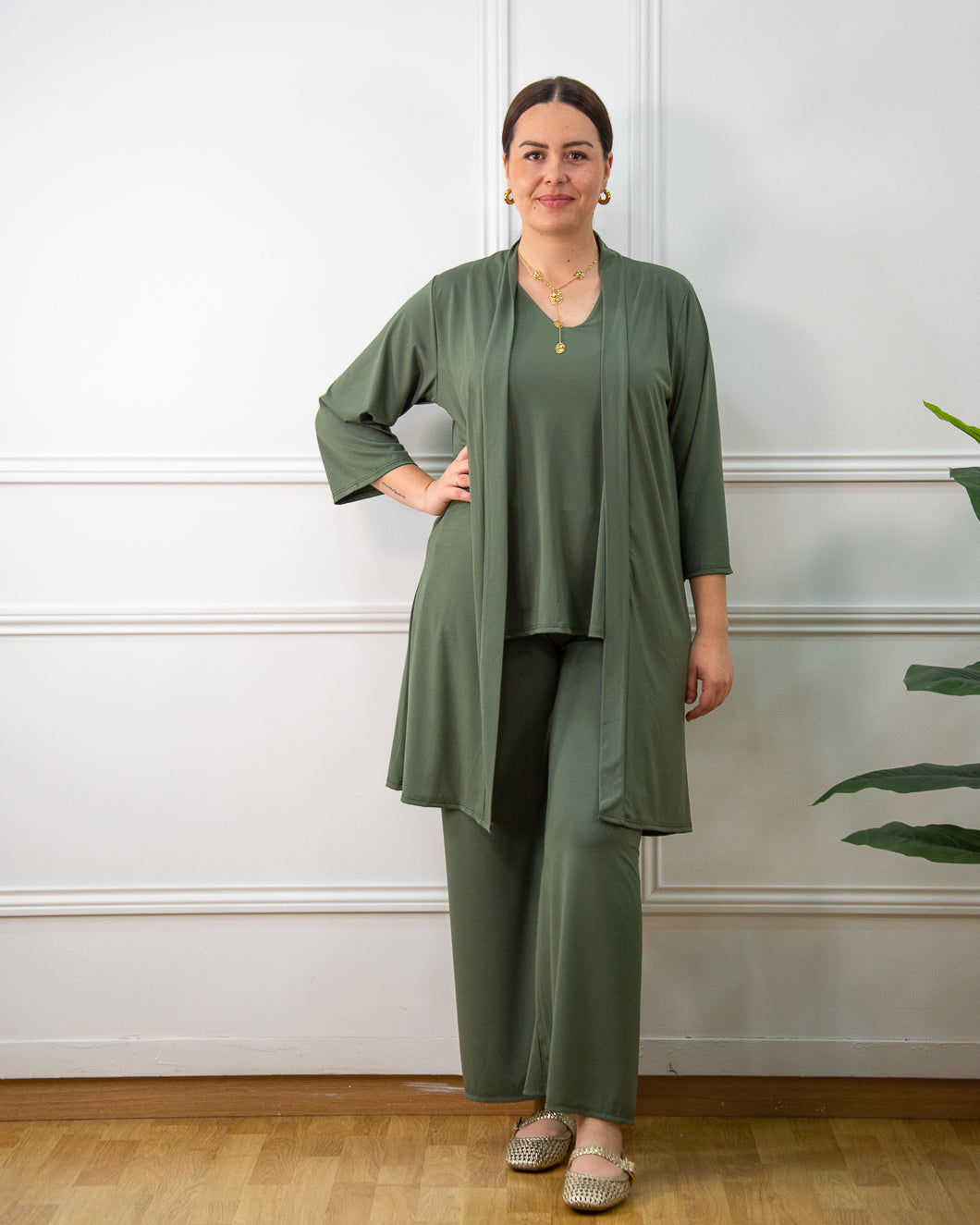 BLUSA LOLA VERDE KAKI