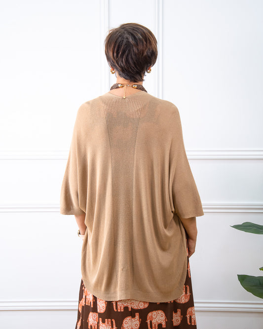 CHAQUETA ÁNGELA CAMEL