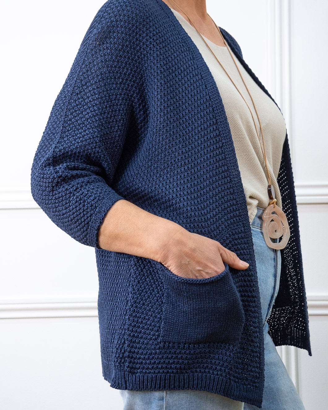 CHAQUETA LARISSA AZUL MARINO