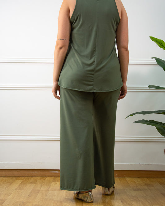 PANTALÓN LOLA VERDE KAKI