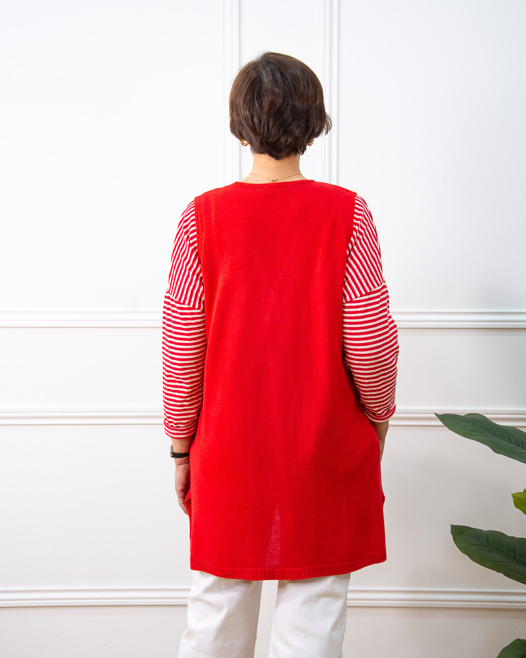 CHALECO TRIBECA ROJO