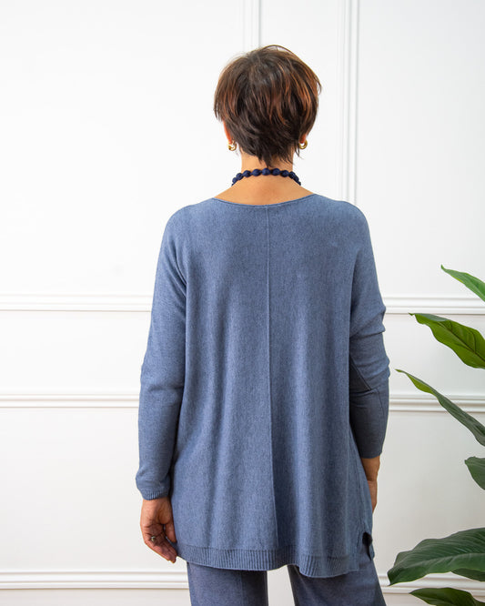 JERSEY CLOE AZUL VAQUERO