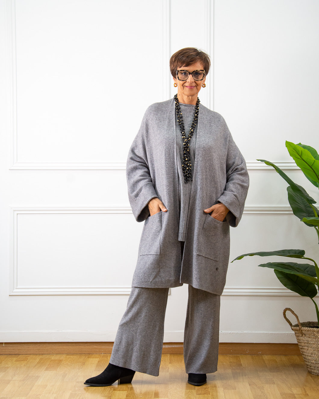 CHAQUETA NICOLA GRIS