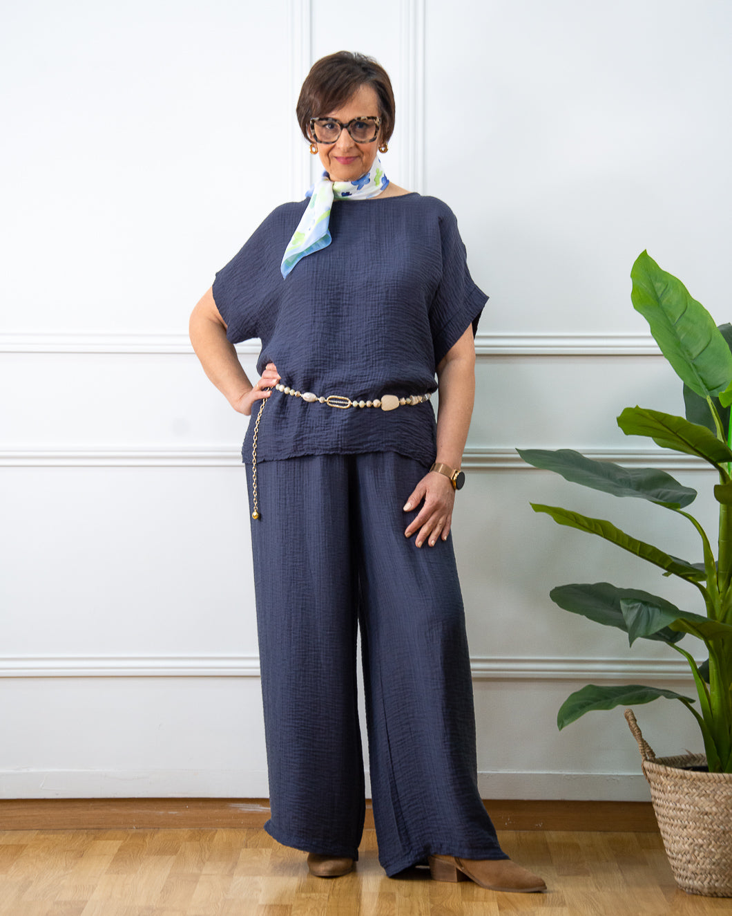 BLUSA MILÁN MARINO