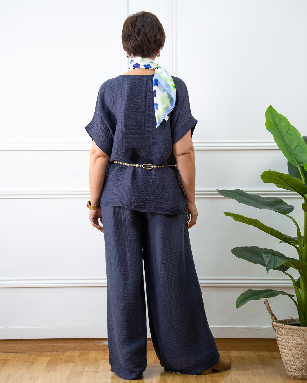 PANTALÓN MILÁN MARINO
