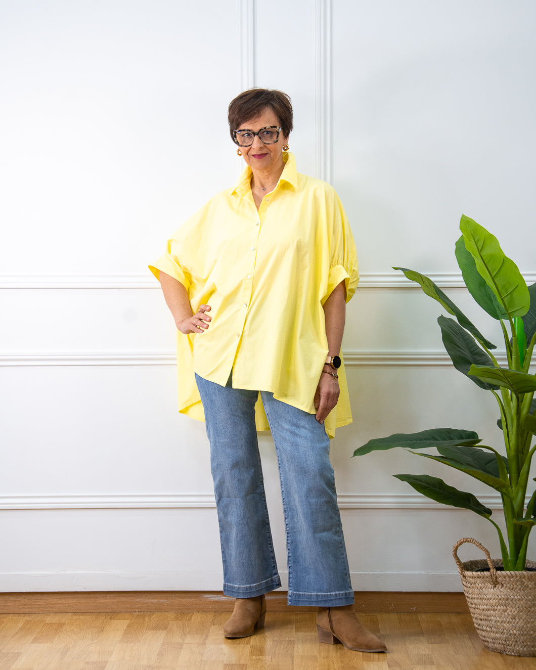 BLUSA GINA AMARILLO