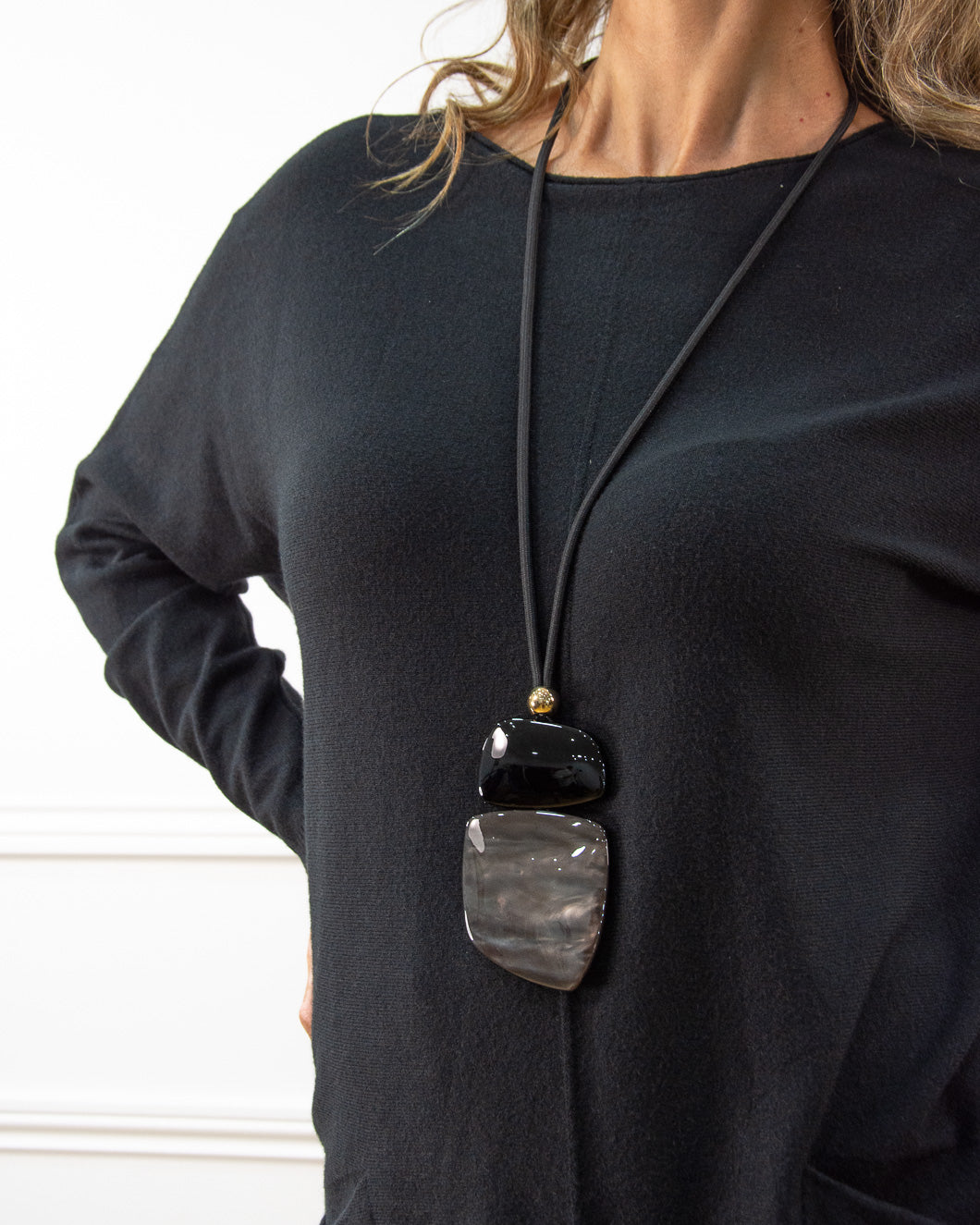 COLGANTE MANHATTAN NEGRO