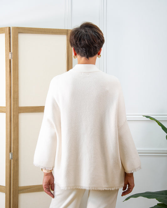 CHAQUETA AURORA BLANCO POLAR