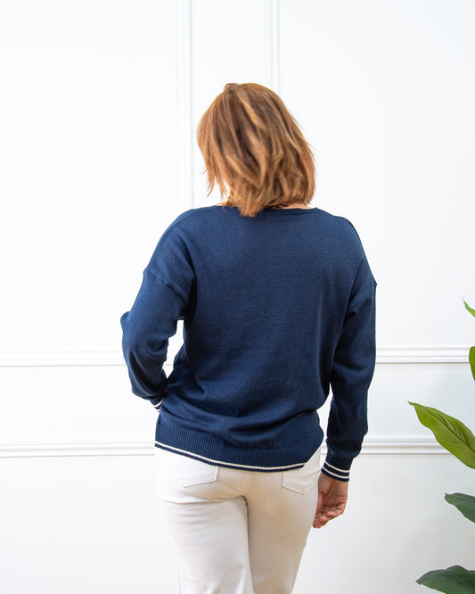 JERSEY GALIA AZUL MARINO