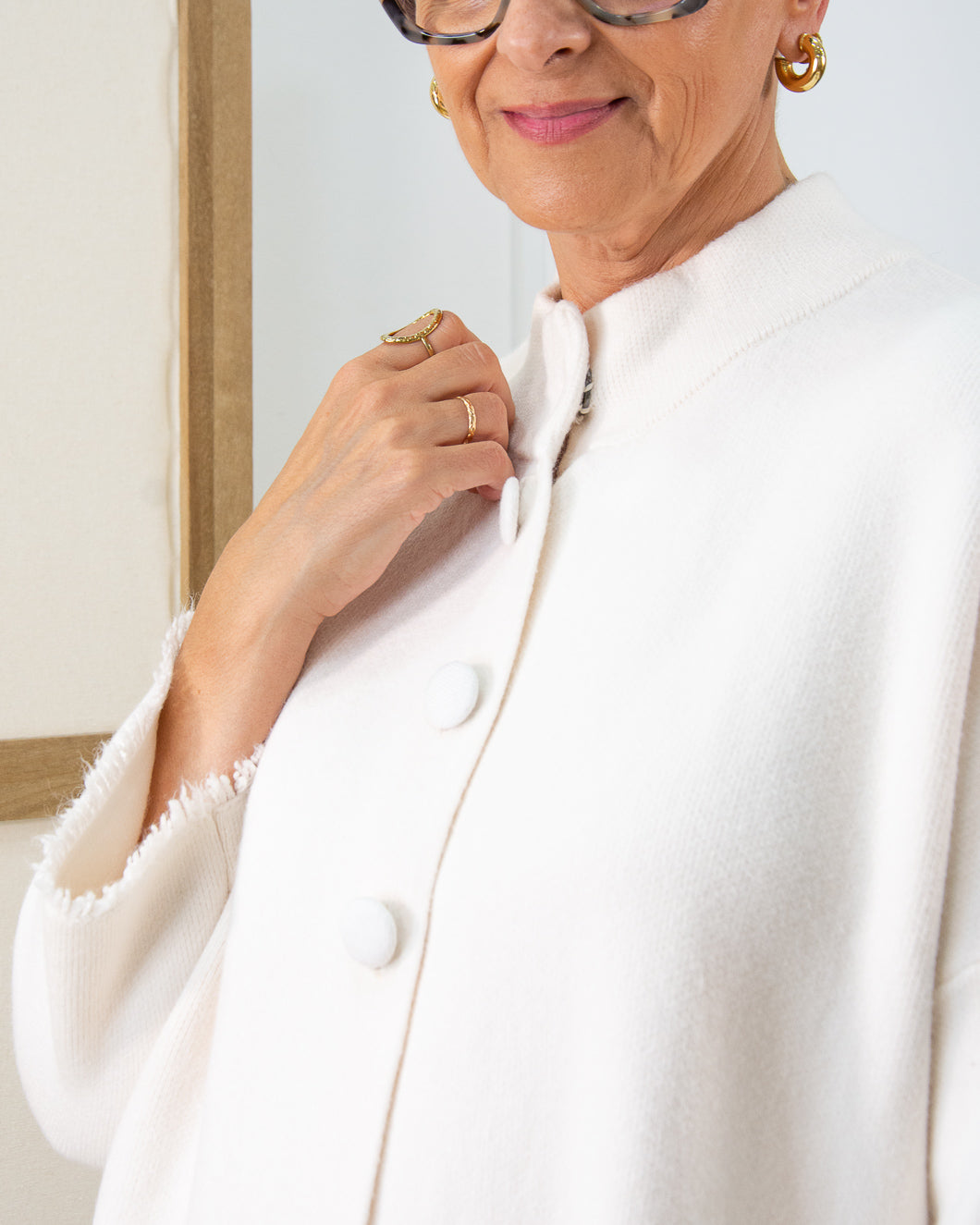 CHAQUETA AURORA BLANCO POLAR